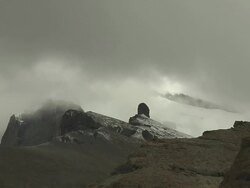 Time Lapse Block Shot Mount Kailash Tibet China Stock Footage