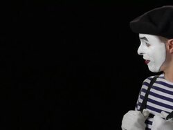 Mime - Good News 2 Stock Footage