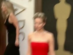 Jennifer Lawrence - 86th Annual Academy Awards - Arrivals Stock Footage