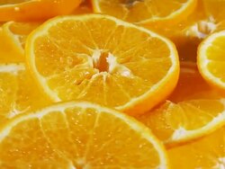 Oranges background Stock Footage