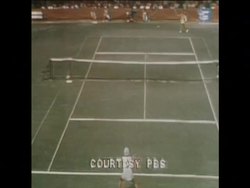 SYND 11 8 75 WOMEN'S TENNIS MATCH BETWEEN EVERT AND FROMHOLZ IN INDIANA Instructional Video