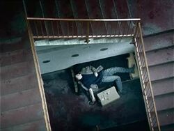 HA, MS, drug addict lying on bed, Ljubjana, Slovenia Stock Footage