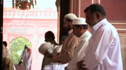 Friday Prayer at Badshahi Mosque, Lahore 1 Stock Footage