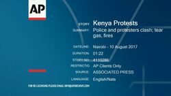 Police and protesters clash; tear gas, fires Instructional Video