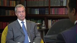 Interview with former UKIP leader Nigel Farage News Clip