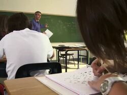 HD: Disobedient Students Stock Footage