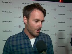 INTERVIEW: Will Forte at the AG Adriano Goldschmied Celebrate Launch Of 'backstAGe' With Performance By The Black Keys at Las Vegas NV. (Footage by WireImage Video/GettyImages) Stock Footage