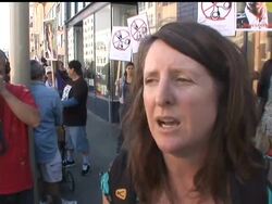 The nation's financial gloom is leaving charities with less to help the less fortunate. But people are flocking to thrift stores like those run by Goodwill or the Salvation Army, as the AP's Haven Daley found. News Clip