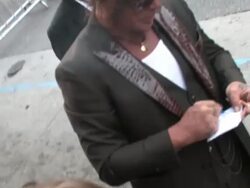 Mickey Rourke at the Iron Man 2 Premiere at El Captain Theater in Hollywood at the Celebrity Sightings in Los Angeles at Los Angeles CA. (Footage by WireImage Video/GettyImages) Stock Footage