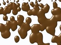 Chocolate Liquid Background Loop Stock Footage