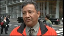 +4:3 Protest outside Bank of America over foreclosure policies News Clip