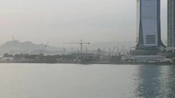 Construction Site tunnel in Hong Kong timelapse. Stock Footage