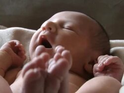 Newborn baby Stock Footage