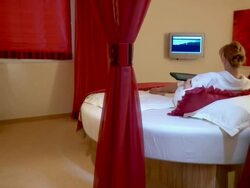 HD DOLLY: Luxurious Living Room Stock Footage