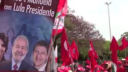 Supporters of Brazil's Lula rally on filing day for candidacy Instructional Video