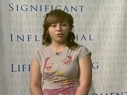 Earl Woods statue dedication and Tiger Woods Fist Pump Challenge launch Stock Footage