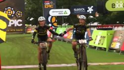 CLEAN : Cape Epic cycling race stage 1 comes to a close News Clip