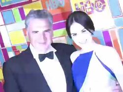 Michelle Dockery at HBO's Official 2014 Emmy After Party Stock Footage