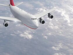 Airplane Stock Footage