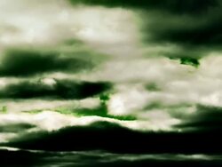 T/L Abstract Greenish Clouds, Progressive Frames, Clean Stock Footage