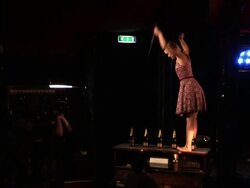 Henna Kaikula Roses at Priceless London Wonderground on May 09, 2012 in London, England (Footage by WireImage Video/Getty Images) Stock Footage