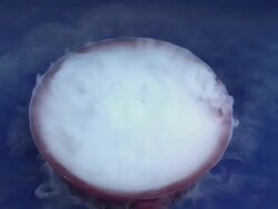 Fog From Dry Ice #12 Stock Footage