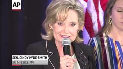 Supporters celebrate Hyde-Smith's Miss. Senate win Instructional Video
