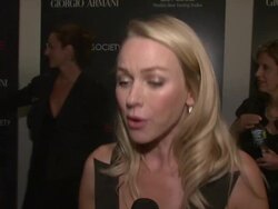 EVENT CAPSULE REPORTER/CHYRON: Giorgio Armani & The Cinema Society Host A Screening of 'Fair Game' Stock Footage