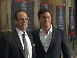 Gary Michael Walters at "Whiplash" Los Angeles Premiere Stock Footage