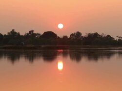 Sunset Timelapse Stock Footage