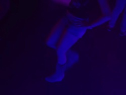 HD Female disco dancer medium shot Stock Footage