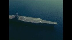 UPITN 22 10 77 NUCLEAR POWERED EISHENHOWER AIRCRAFT CARRIER SEA TRIALS Instructional Video