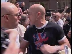 Silent protest in support of gay rights News Clip