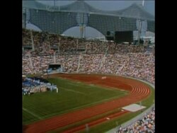 SYND 6/9/72 MEMORIAL CEREMONY FOR 11 MURDERED ISRAELI ATHLETES News Clip