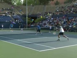 K-Swiss Global Tennis Showdown Stock Footage