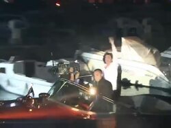 Jean Michel Jarre at the Monaco Royal Wedding: Jean Michel Jarre Concert at Monaco . (Footage by WireImage Video/Getty Images Entertainment Video) Stock Footage