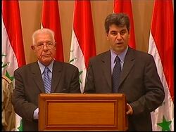 Iraqi officials gives briefing on security News Clip