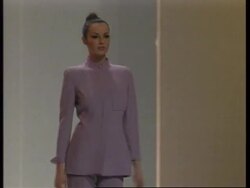 DOMINICAN REPUBLIC: DESIGNER OSCAR DE LA RENTA 1997 SPRING COLLECTION Instructional Video