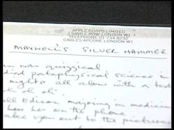 Memorabilia from some of the world's most famous musicians goes up for auction News Clip