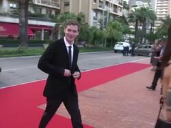 Joseph Morgan at 52nd Annual Monte Carlo Televisio Stock Footage