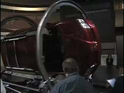 2003 Mitsubishi Endeavor montage Stock Footage