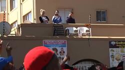 CLEAN : File: S African students win university language victory News Clip