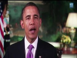 President Barack Obama is promoting his administration's investments in clean energy technologies like wind and solar, arguing they produce jobs and are essential for the country's environment and economic security. News Clip