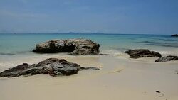 rock and sea Stock Footage