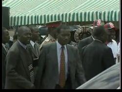 March of Moi supporters News Clip