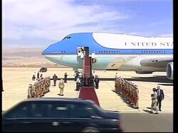 President arrives for Aqaba summit News Clip