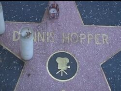 Fans remembered Dennis Hopper at his Hollywood Walk of Fame star on Saturday after the high-flying Hollywood wild man died at his home. He was 74 and had been battling prostate cancer. (May 29) News Clip