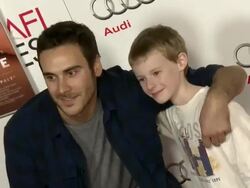 Andrew Renzi, Kyle Catlett at AFI Fest 2012 Rust And Bone Centerpiece Gala Screening  on 11/5/2012 in Hollywood, CA.(Footage by WireImage Video/Getty Images Entertainment Video) Stock Footage