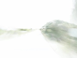 WALKING ALONG A STREET IN RURAL DALMATIA. Stock Footage