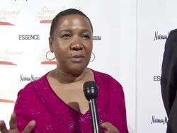 INTERVIEW: Pamela El talks about Steve acting as a catalyst to help others and about being happy to support him in his endeavors at the Steve Harvey Hosts NY Gala Benefiting Steve Harvey Foundation at New York NY. (Footage by WireImage Video/GettyImages) Stock Footage